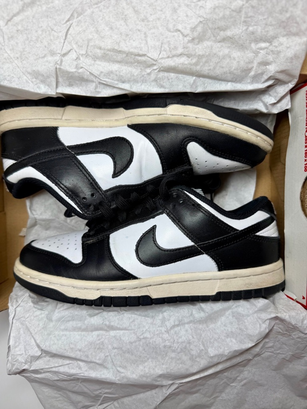 Nike Dunk‎ Low Black White – Women’s 6 / Men’s 4.5 / 4Y